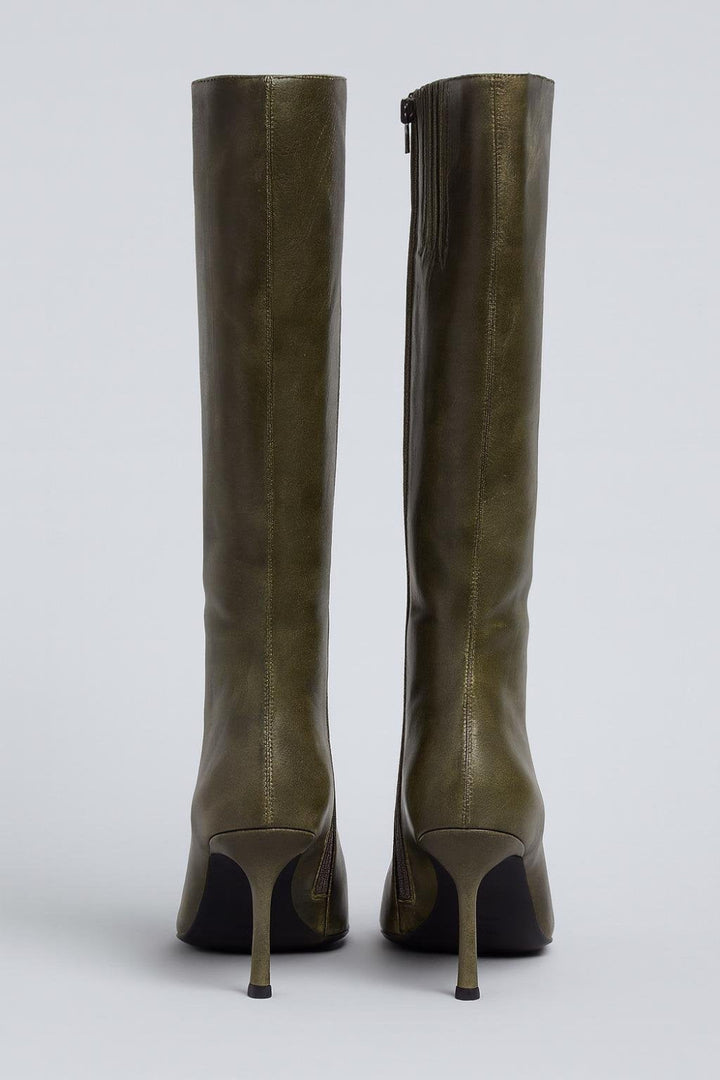 Women’s Darling-3 Boots - Khaki Distressed - 8 - Boots
