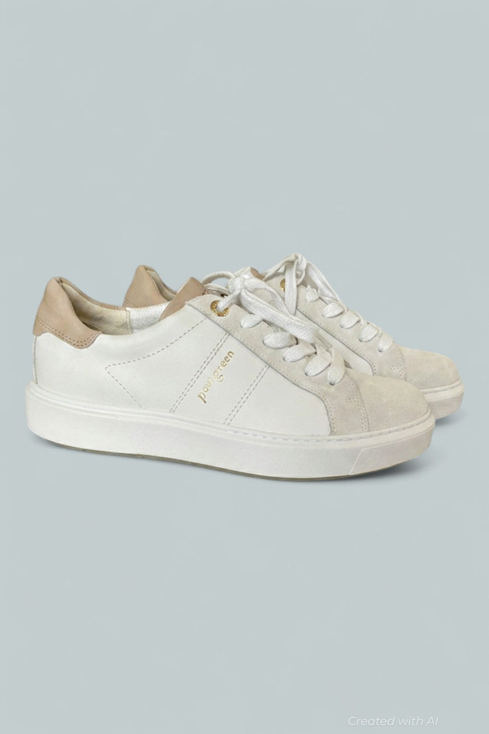 Women’s Dashing Sneakers - Milk White Combo - Sneaker