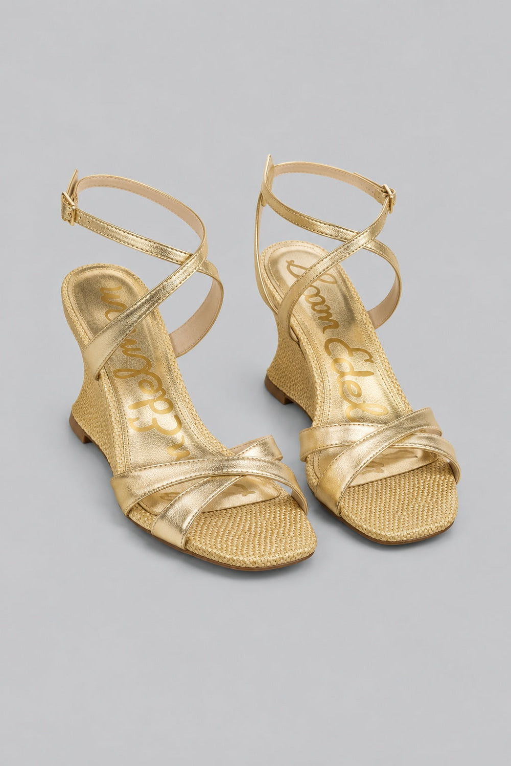 Women’s Davi Wedge Sandals - Amber Gold - Sandal