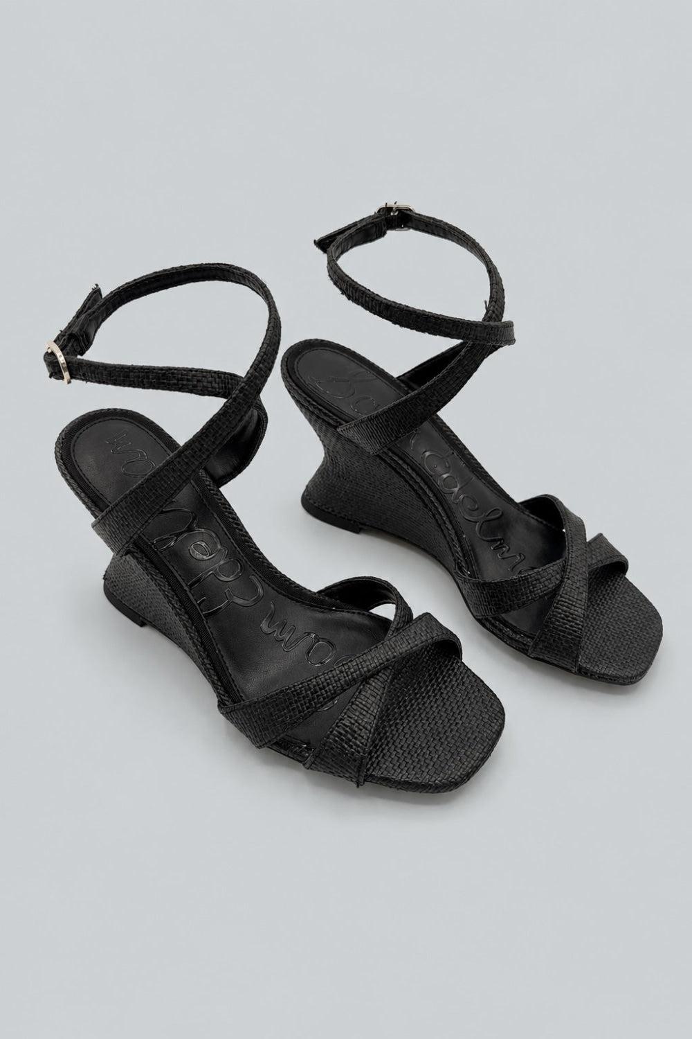 Women’s Davi Wedge Sandals - Black - Sandals