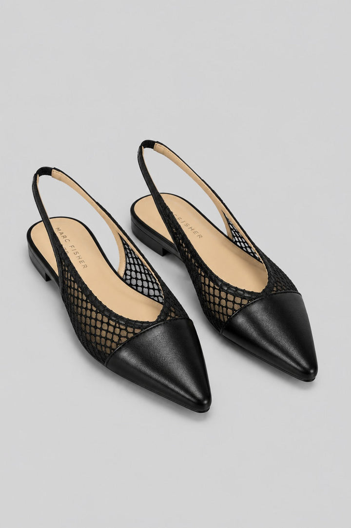 Women’s Davin Slingback Flats - Black - Slingback