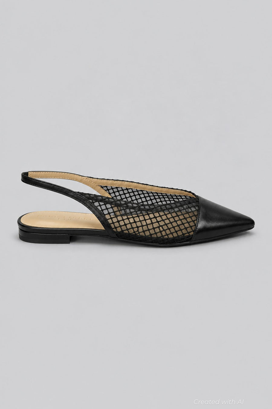 Women’s Davin Slingback Flats - Black - Slingback