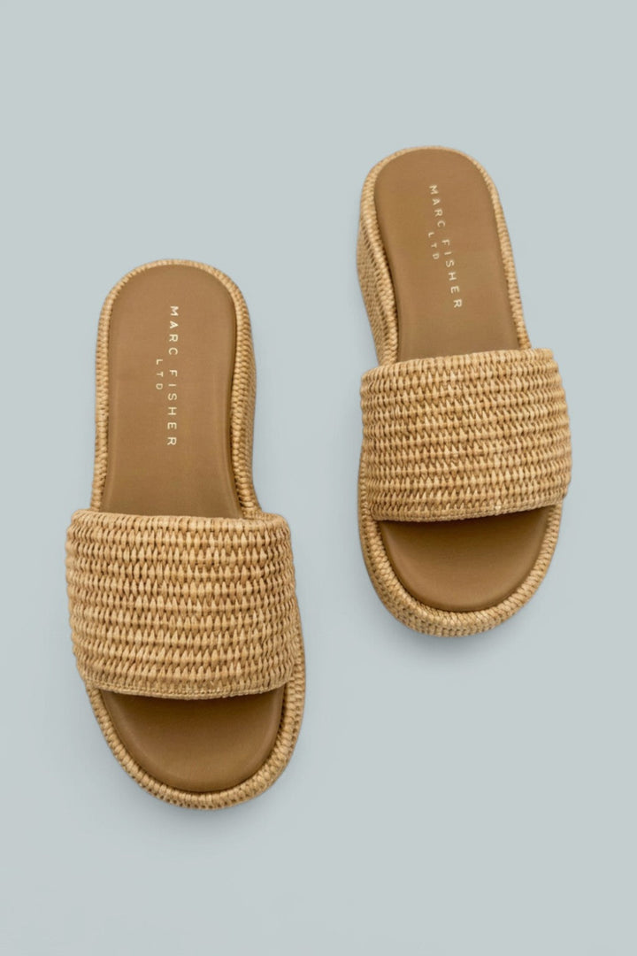 Women’s Daylin Platform Sandals - Light Natural - 7.5 - Sandals