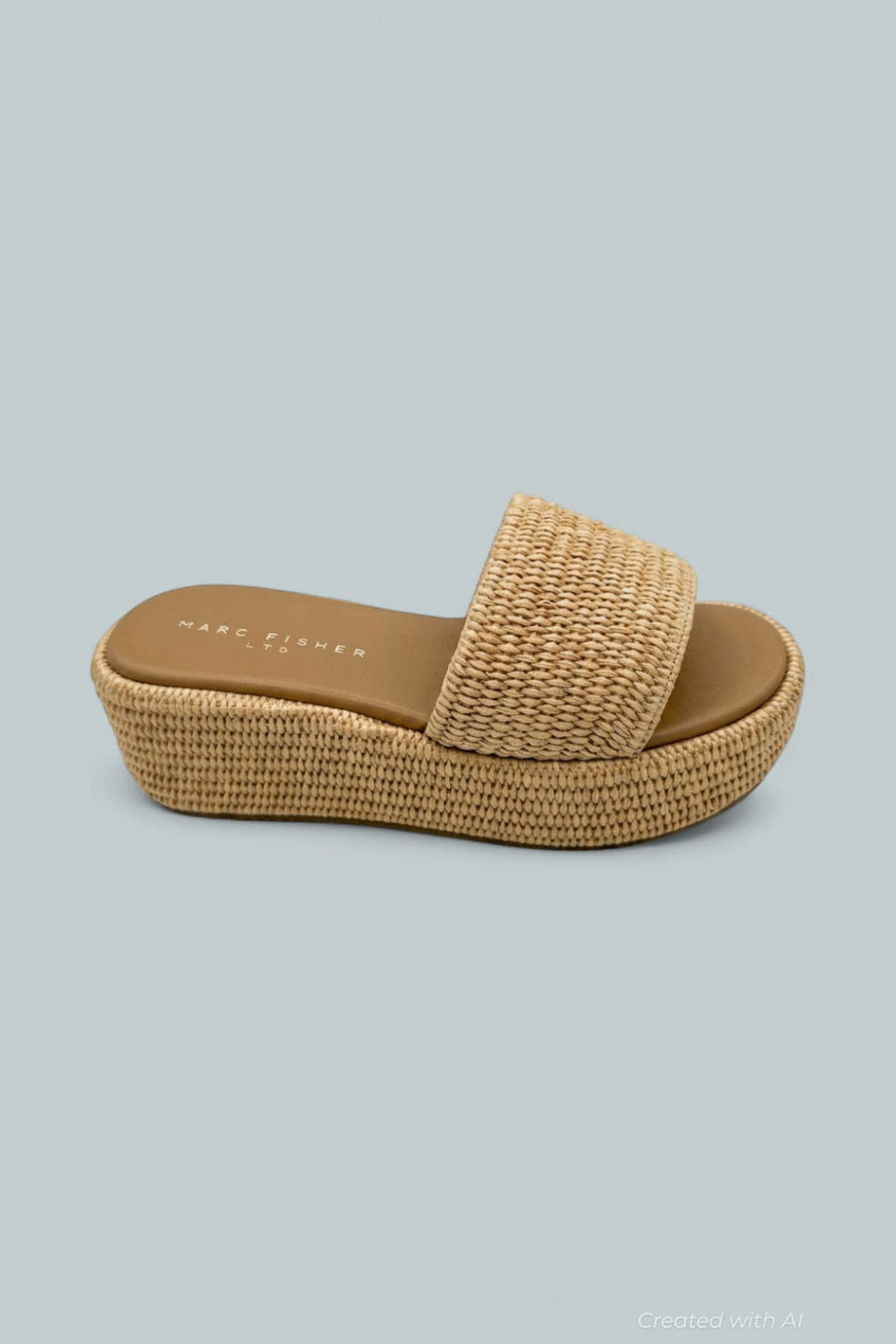 Women’s Daylin Platform Sandals - Light Natural - 7.5 - Sandals