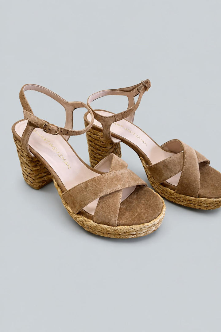 Women’s Dayna 80 Espadrille Platform Sandals - Doe/Natural - Espadrille