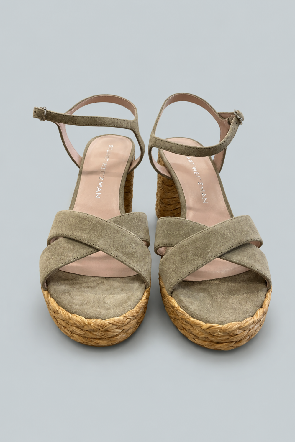 Women’s Dayna 80 Espadrille Platform Sandals - Golden Olive/Natural - 8 - Espadrille