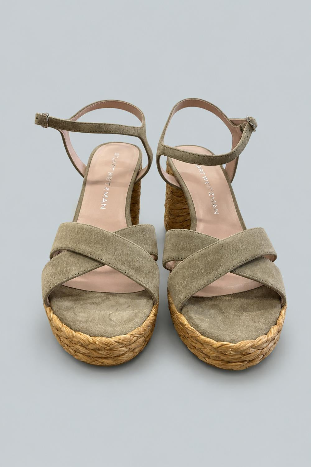 Women’s Dayna 80 Espadrille Platform Sandals - Golden Olive/Natural - 8 - Espadrille