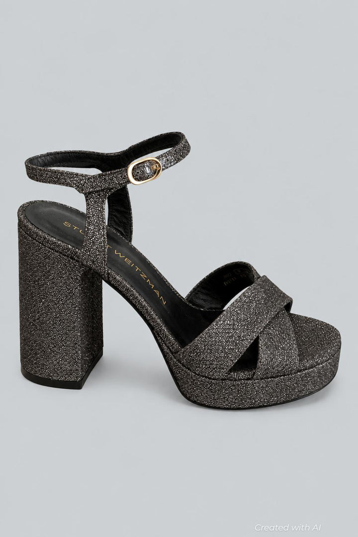 Women’s Dayna Crisscross Platform Sandals - New Pyrite - 6.5 - Sandal