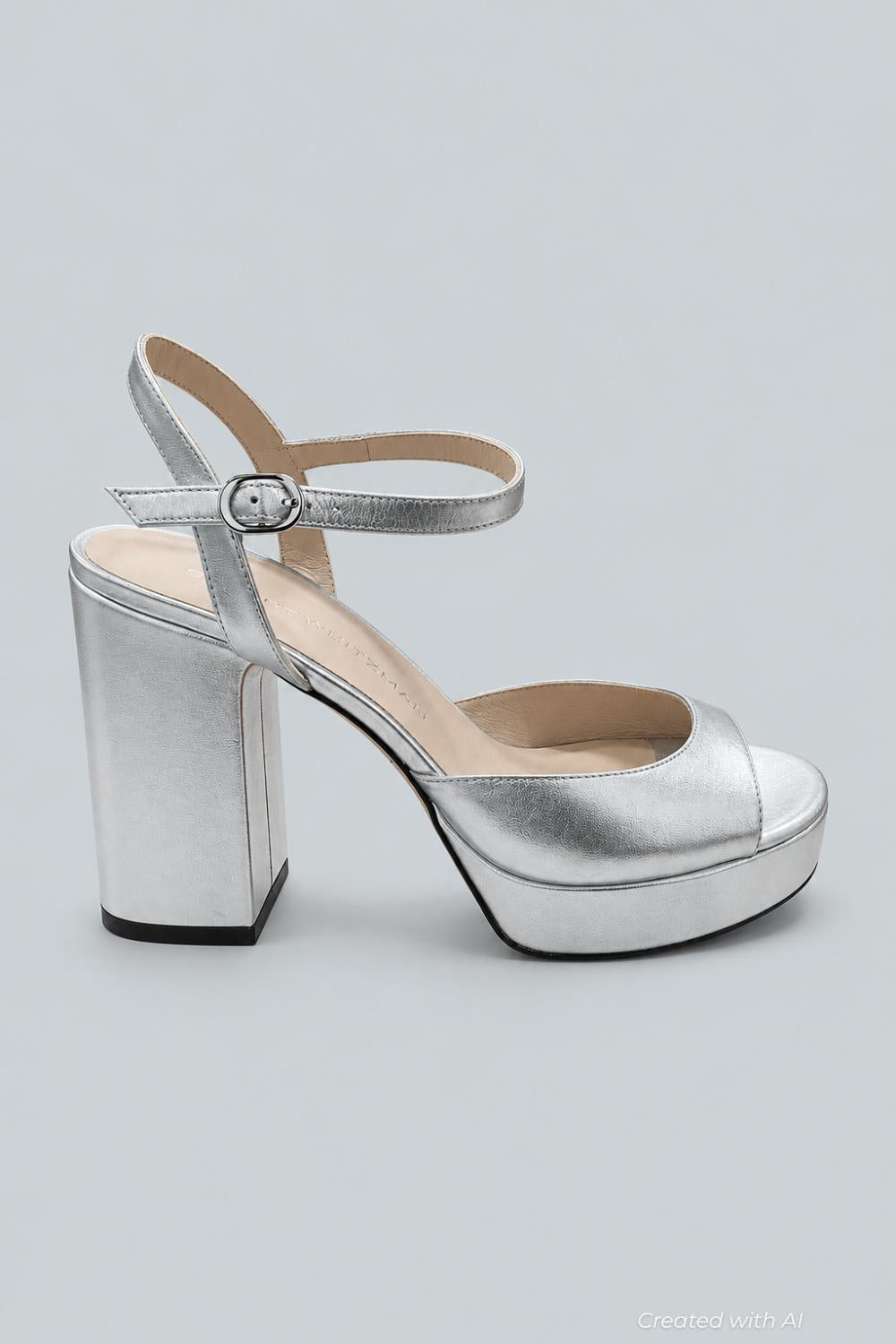 Women’s Dayna II Platform Sandals - Silver - 8.5 - Sandal