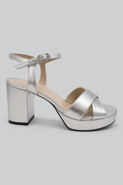 Women’s Dayna Platform 80 Sandals - Silver - Sandal