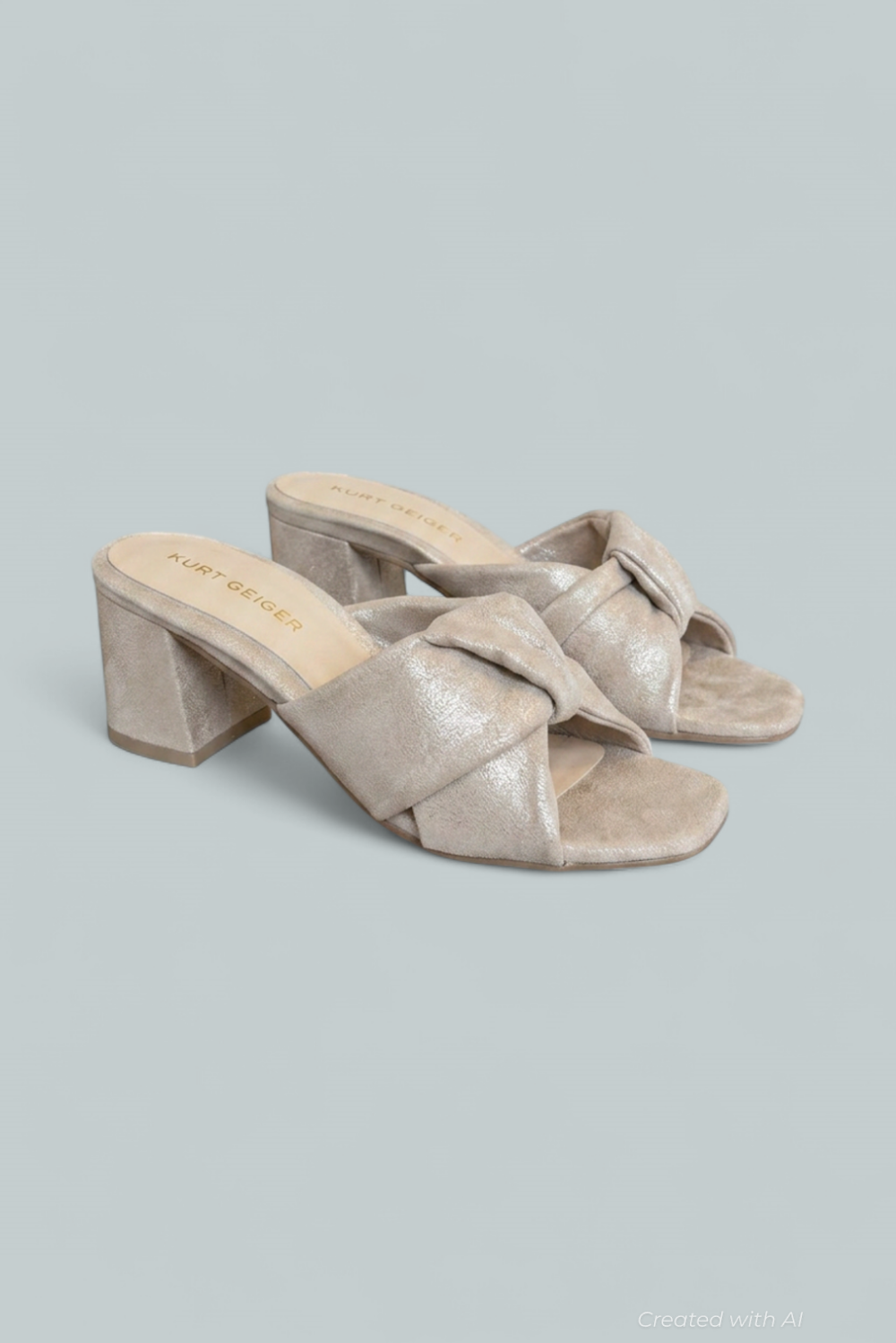 Women’s Delight Sandals - Cachemire Metallic Suede - 6 - Sandals