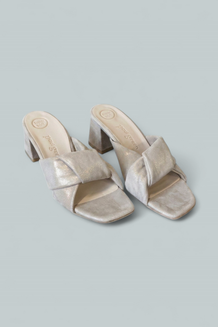 Women’s Delight Sandals - Cachemire Metallic Suede - 6 - Sandals