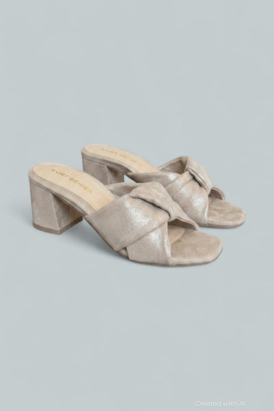 Women’s Delight Sandals - Cachemire Metallic Suede - 6 - Sandals
