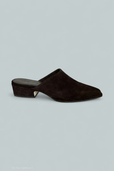 Women’s Dessa Mule Pumps - Brown Suede - Mules
