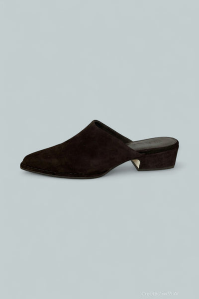 Women’s Dessa Mule Pumps - Brown Suede - Mules