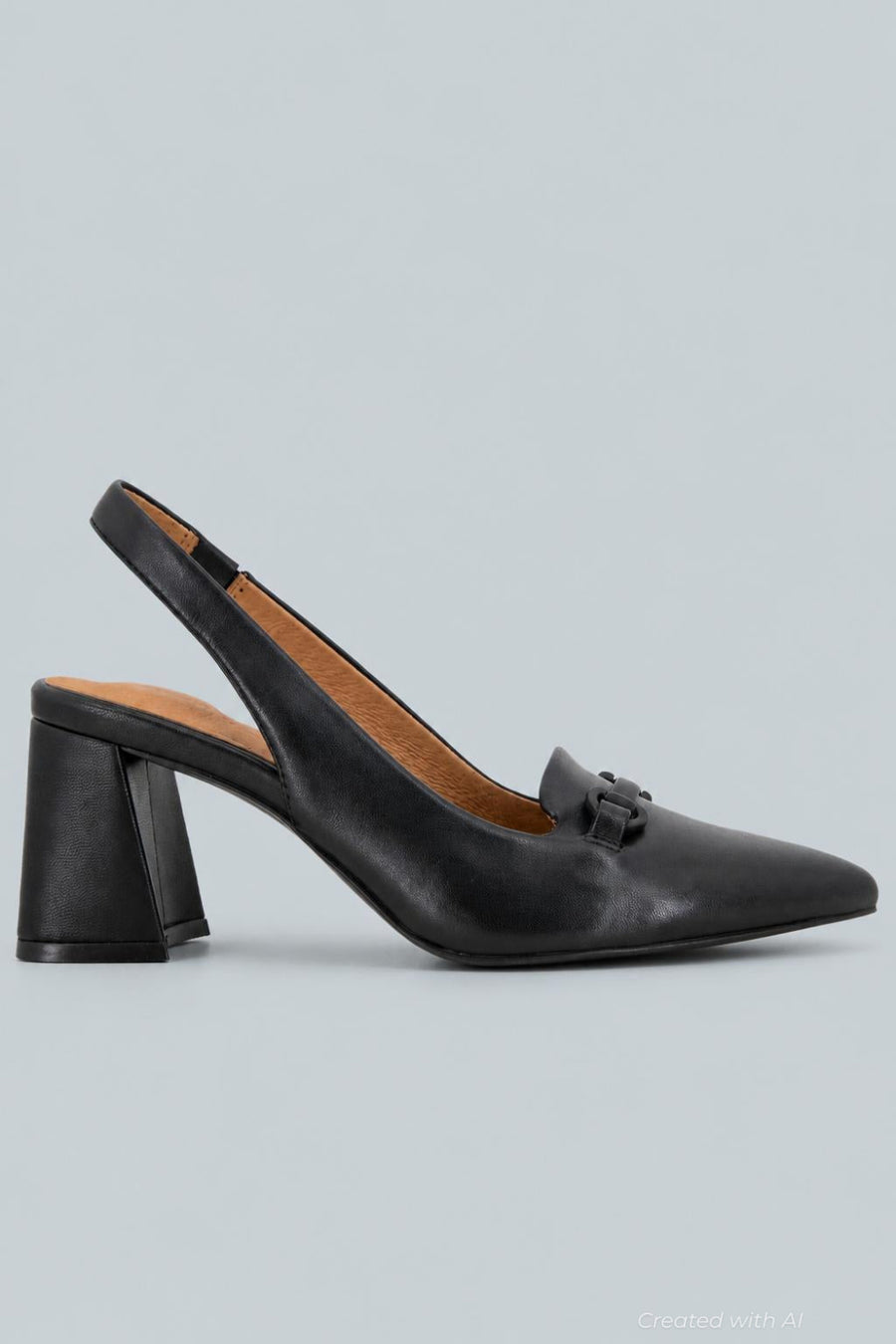Women’s Dionne Pointed Toe Slingback Pumps - Black - 8.5 - Slingback