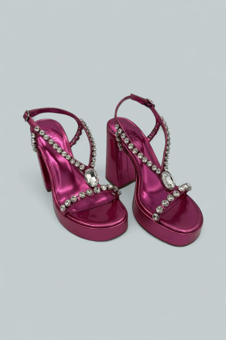 Women’s Disco Platform Sandals Exclusive - Pink - Sandals