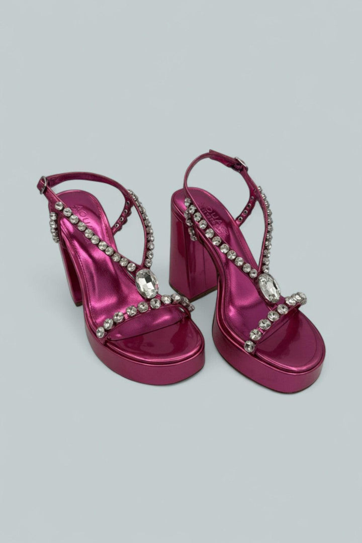 Women’s Disco Platform Sandals Exclusive - Pink - 9.5 US - Sandals