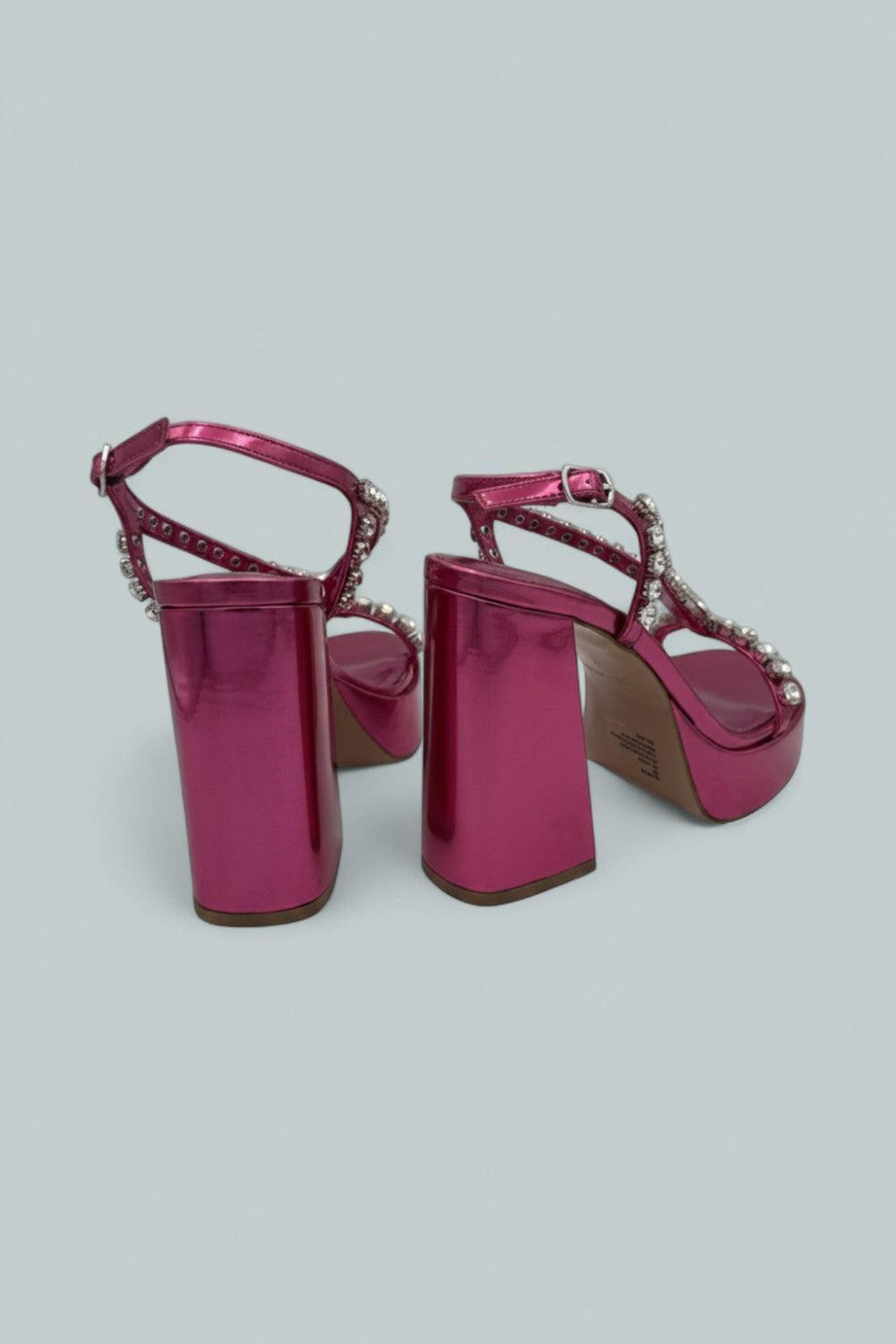 Women’s Disco Platform Sandals Exclusive - Pink - 9.5 US - Sandals