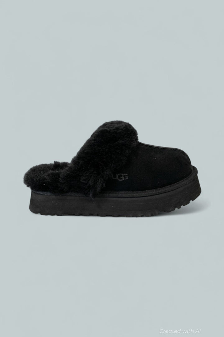 Women’s Disquette Slip On Flats - Black - 8 - Flats