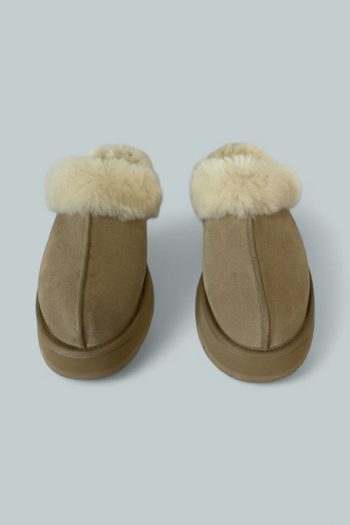 Women’s Disquette Slip On Flats - Sand - 9 - Flats