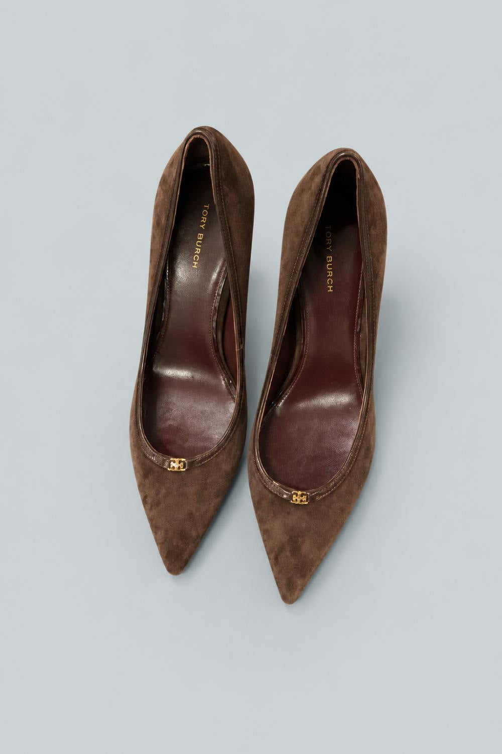 Women’s Double T Buckle Pumps - Dark Cocoa - 8.5 - Heels