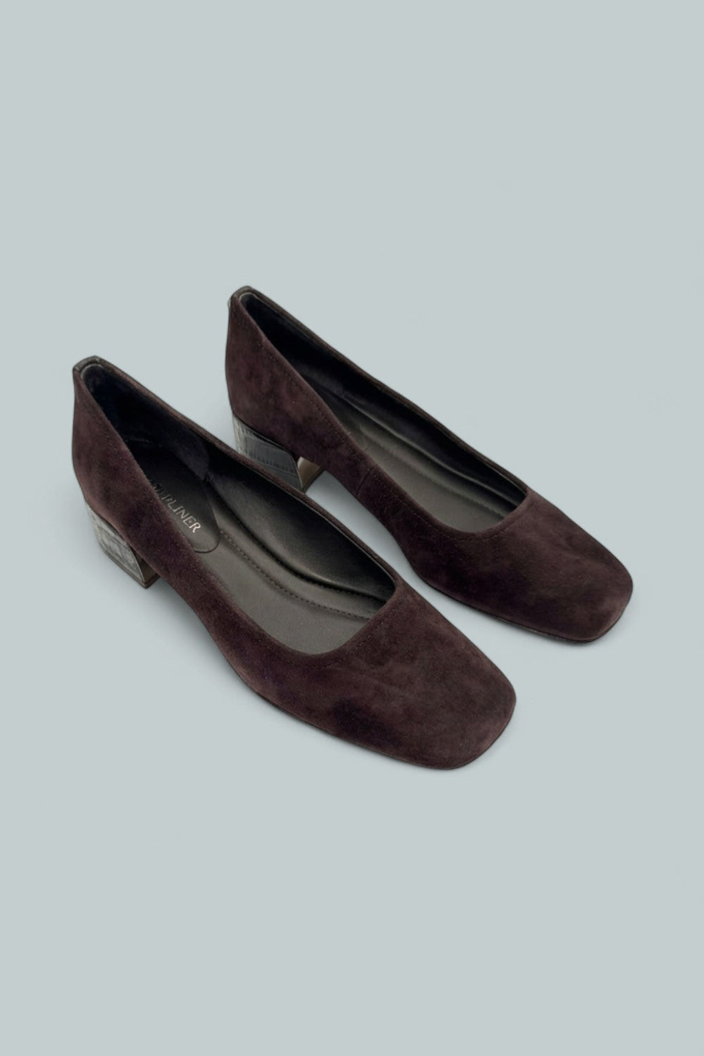 Women’s Drew Mid Heel Pumps - Dark Brown - Sandal