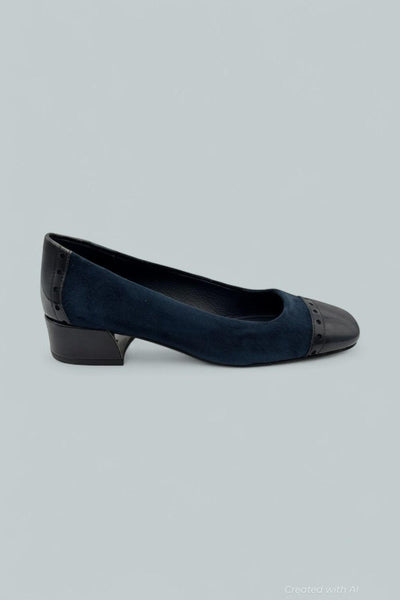Women’s Dreww Suede Pumps - Navy - 7 - Stiletto