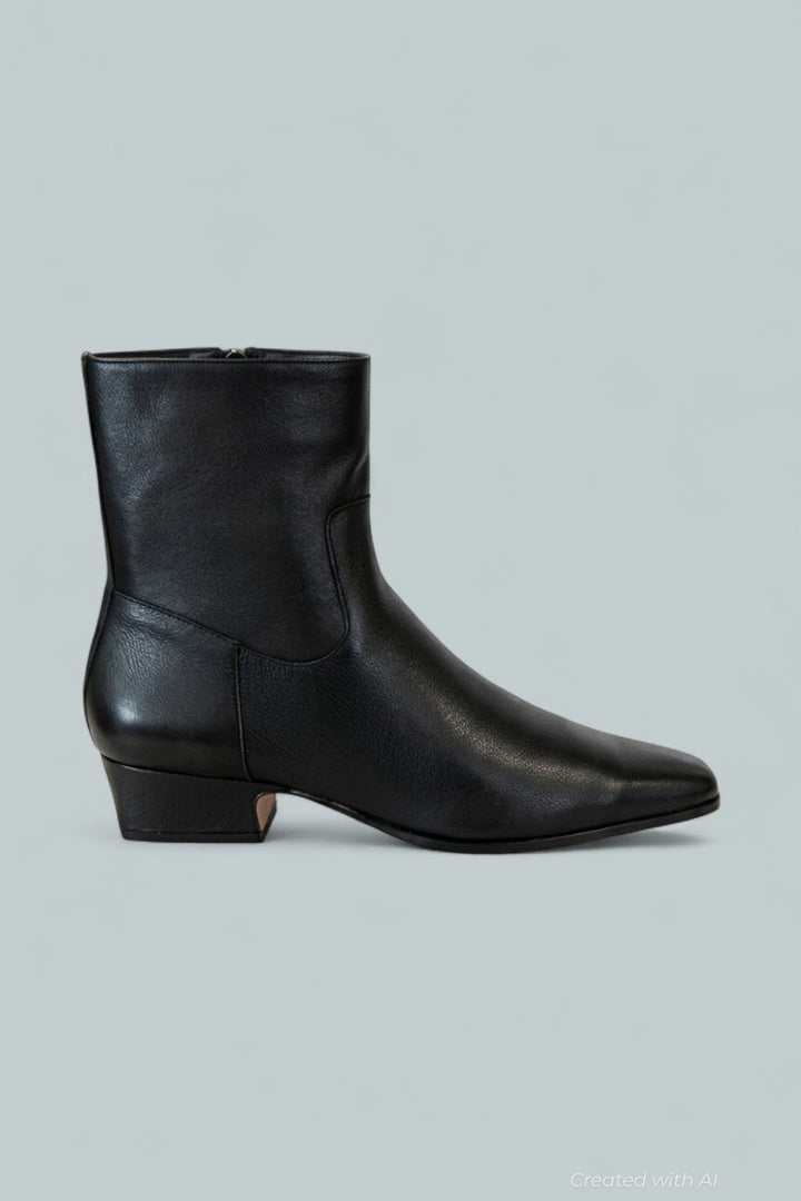 Women’s Dusty Ankle Booties - Black - 10 - Bootie