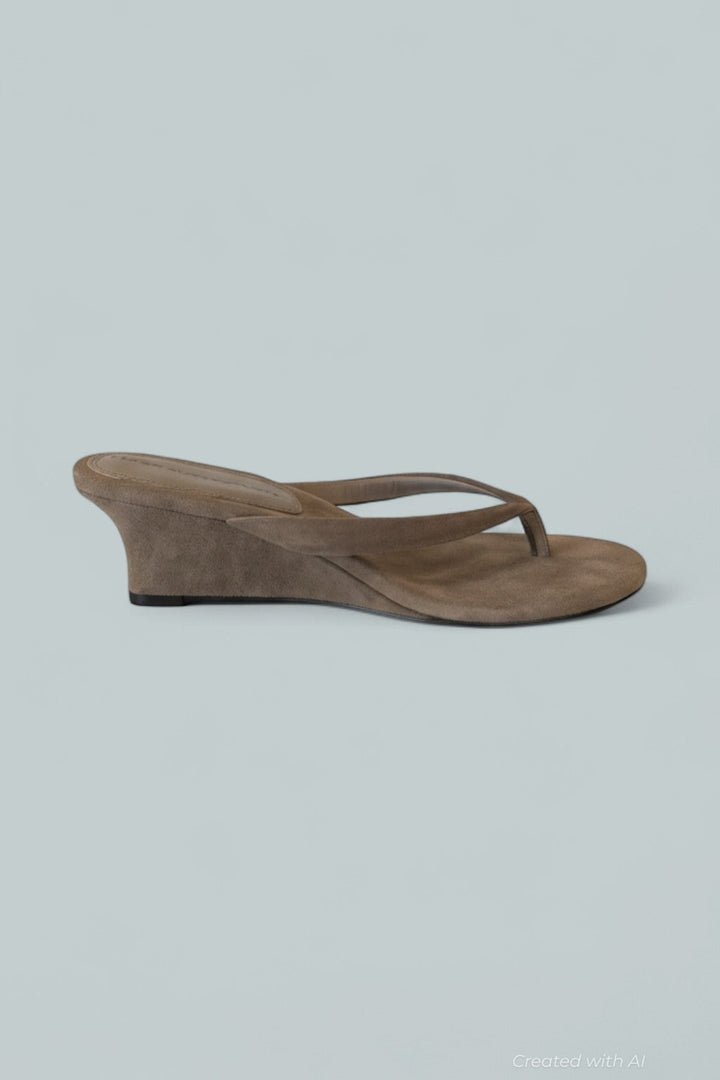 Women’s Easy 50 Wedge Sandals - Taupe - 8 US / 38 EU - Sandals