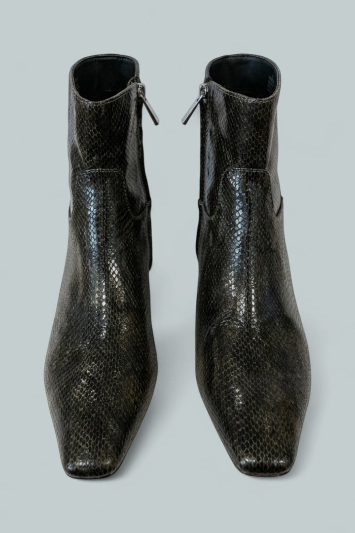 Women’s Easy Does It Boots - Military Snake Print - Boots