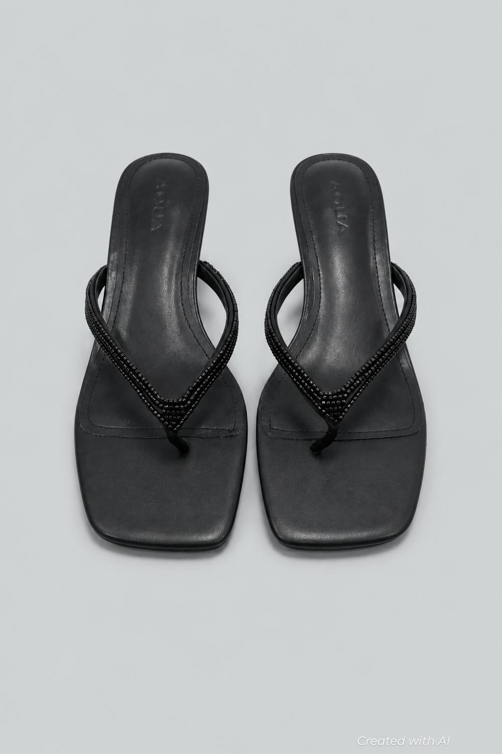 Women’s Ebony Thong Sandals Exclusive - Black - Sandal