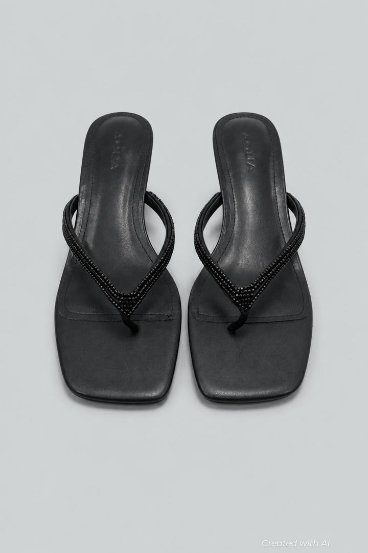 Women’s Ebony Thong Sandals Exclusive - Black - Sandal