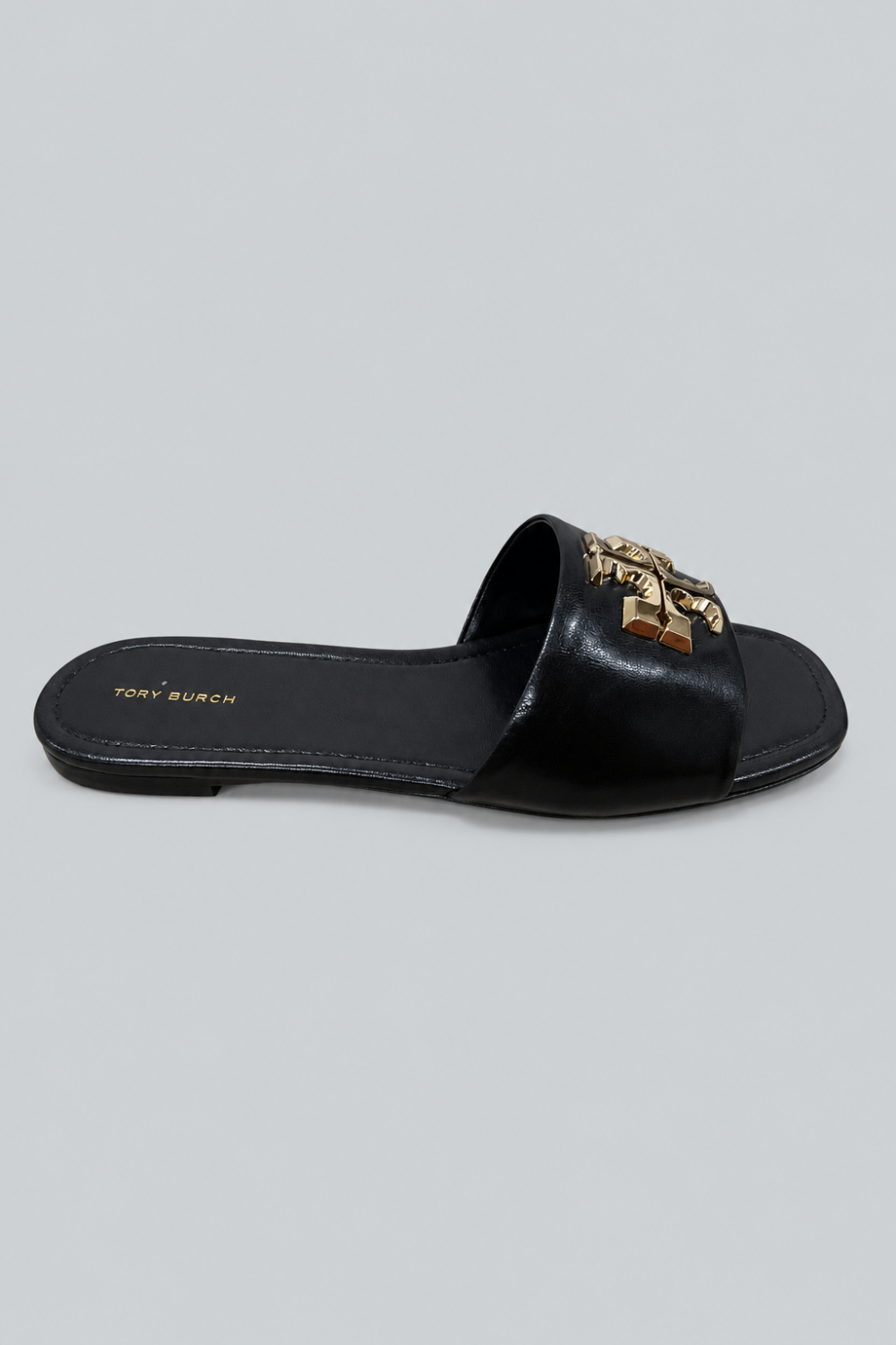 Women’s Eleanor Slide - Perfect Black/Gold - 8.5 - Sandal