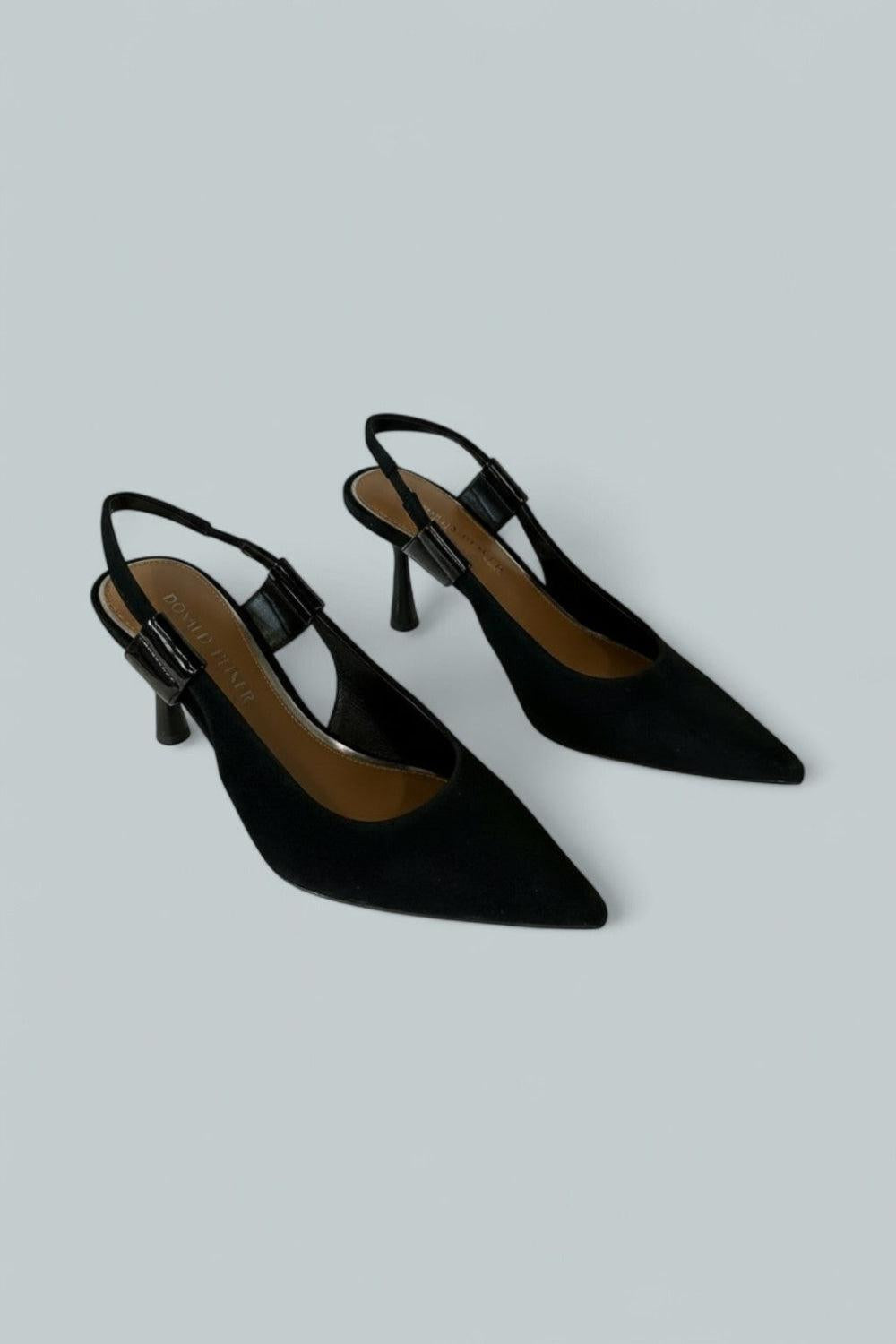 Women’s Ellie May Slingback Pumps - Black - 8 - Pumps
