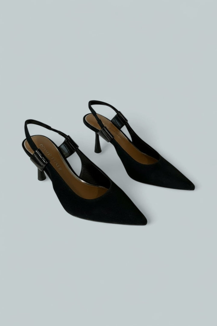 Women’s Ellie May Slingback Pumps - Black - 8 - Pumps