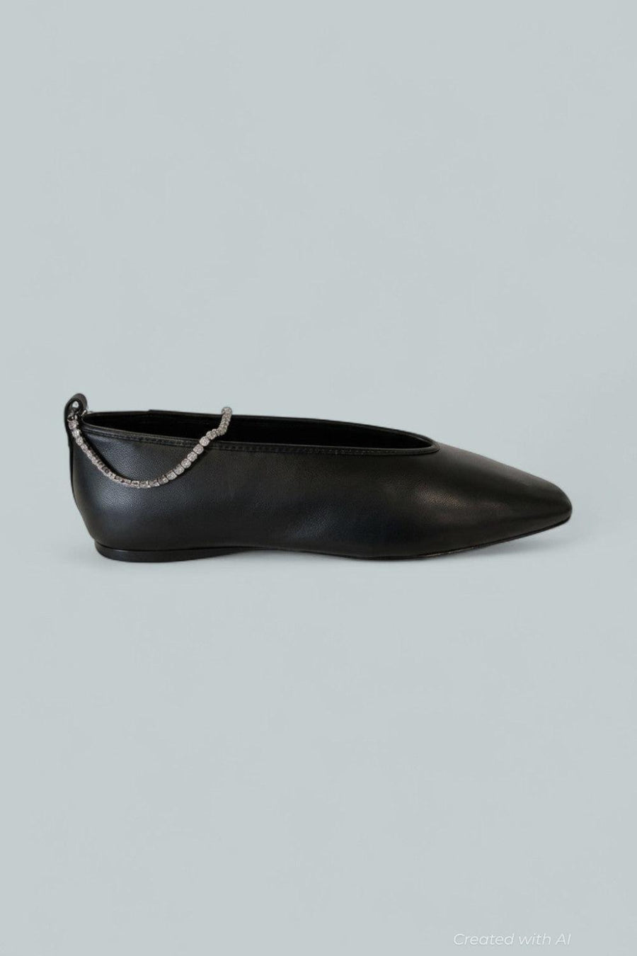 Women’s Emery Embellished Ballet Flats - Black - Flats