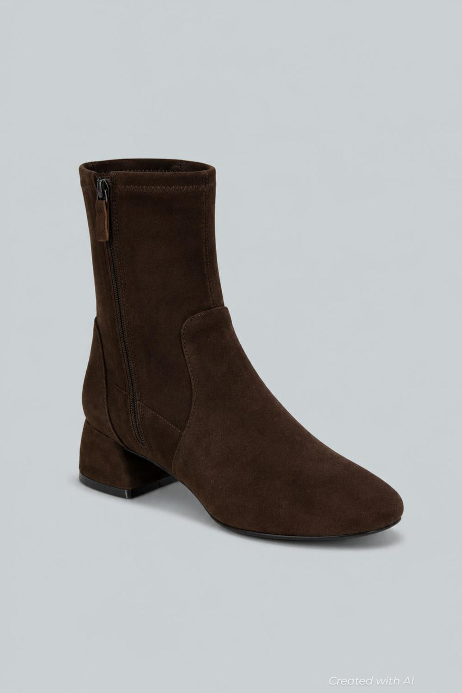 Women’s Emily Bootie - Chocolate Suede - 10 - Bootie