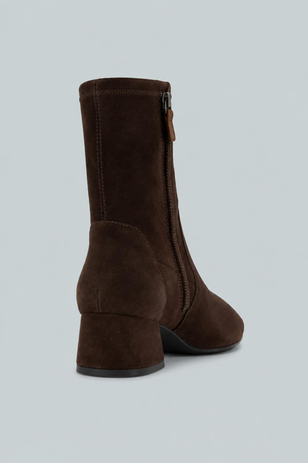 Women’s Emily Bootie - Chocolate Suede - 10 - Bootie