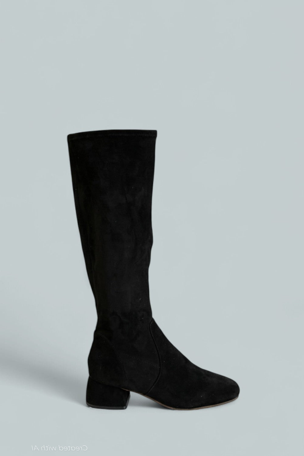 Women’s Emily Stretch Boots - Black Suede - Boots