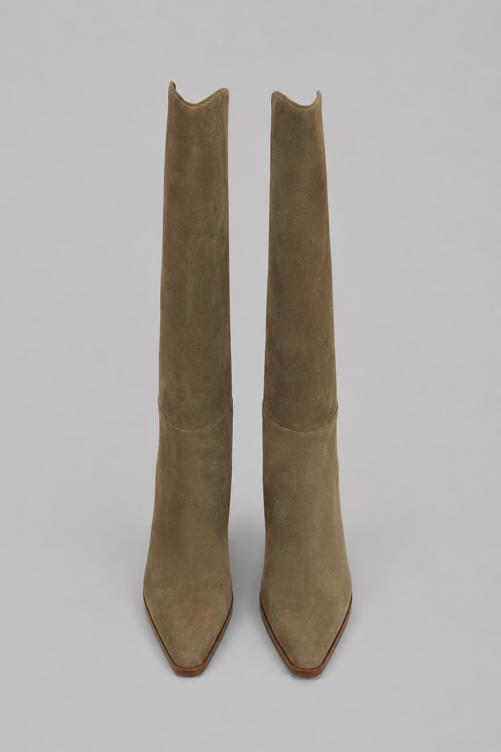 Women’s Emmi Boots - Olive Suede - 9 - Boots