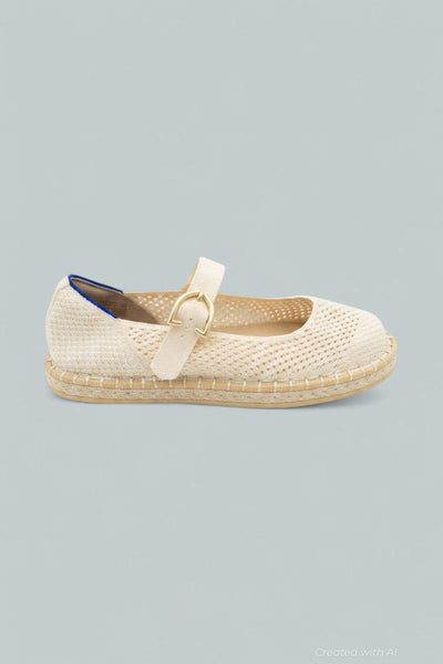 Women’s Espadrille Mary Jane Flats - Jasmine - 8.5 - Flats