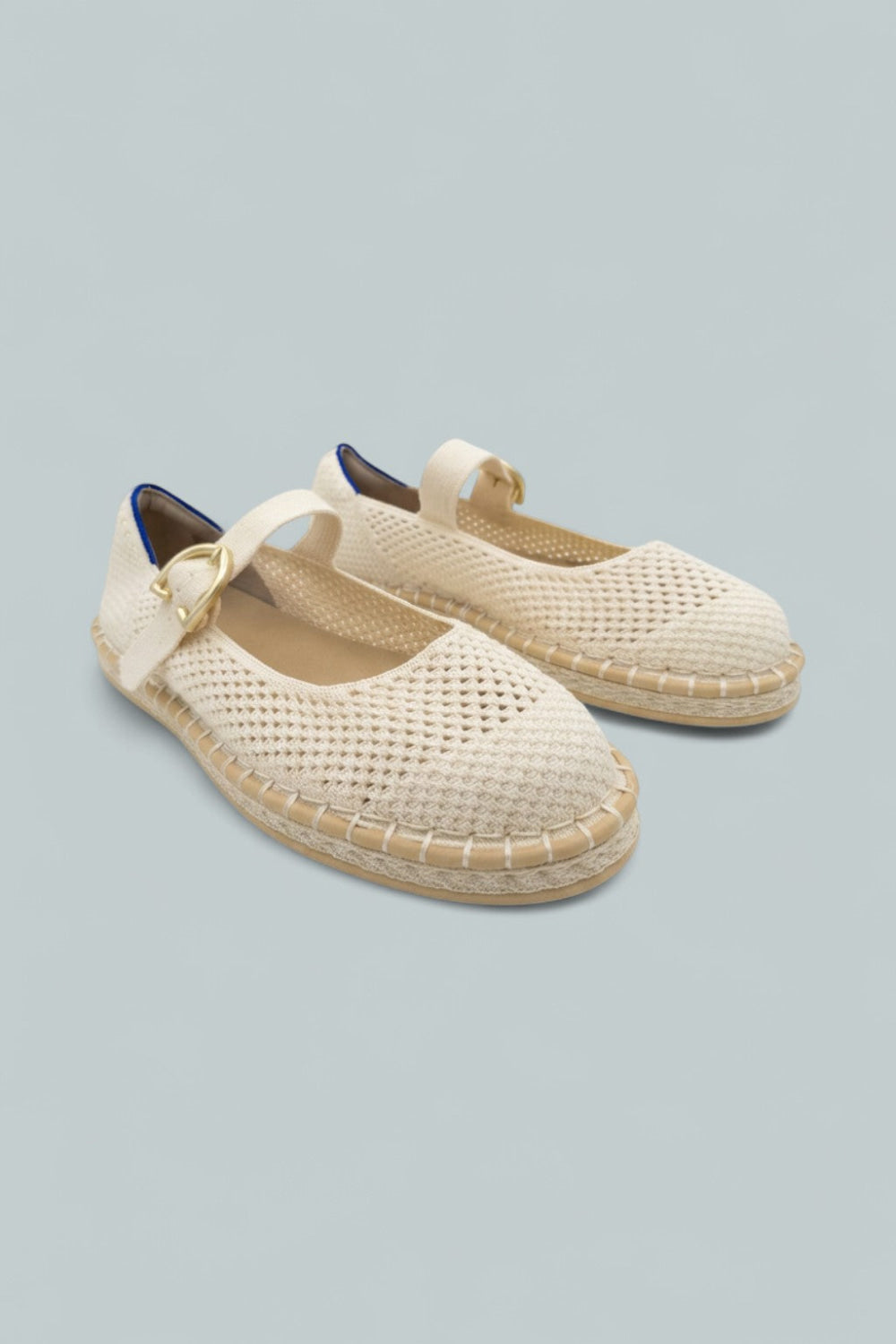 Women’s Espadrille Mary Jane Flats - Jasmine - Mary Jane