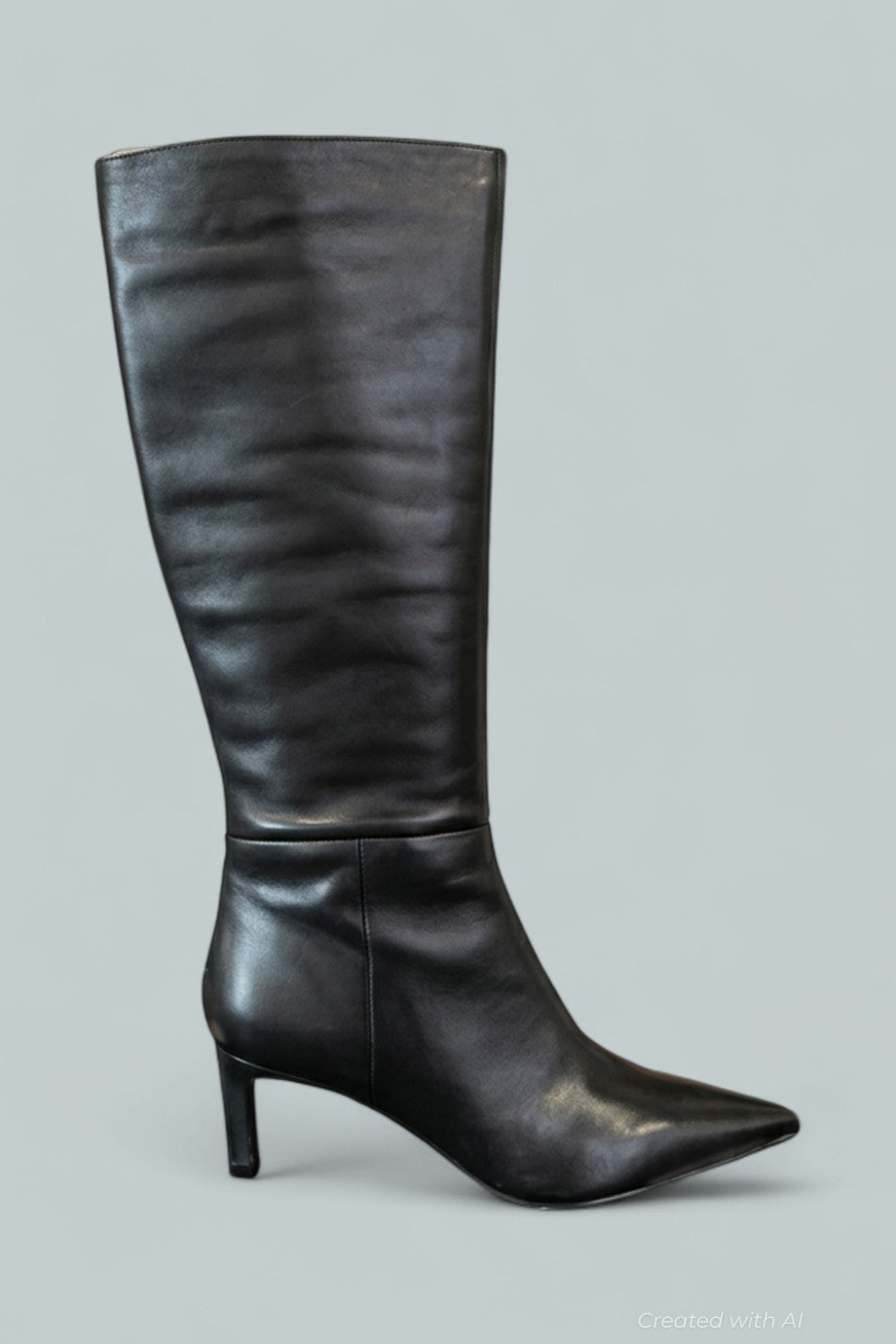 Women’s Eva Boots - Black Leather - Boots