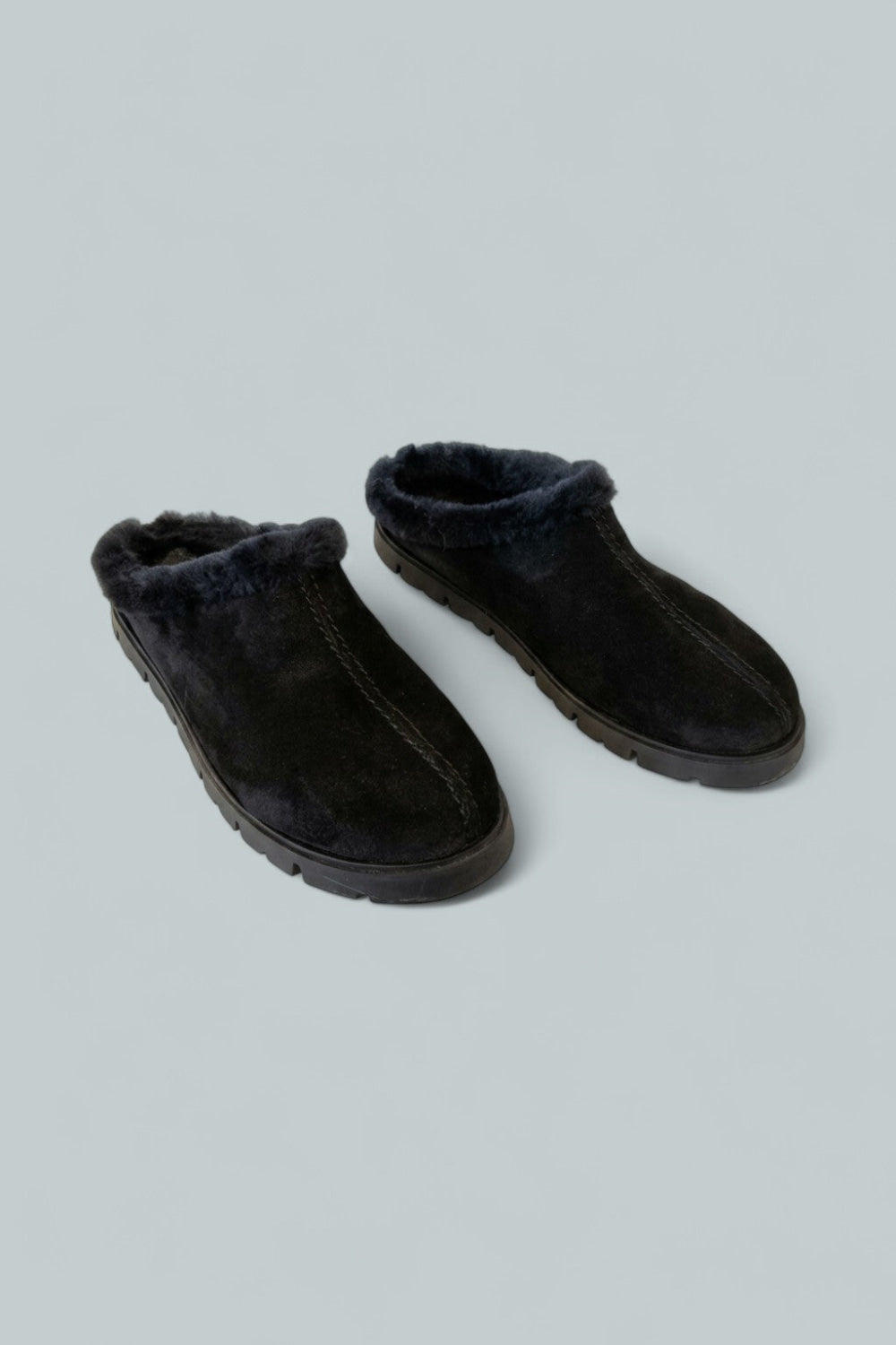 Women’s Eva Clogs - Black Rubber - 9 - Clog