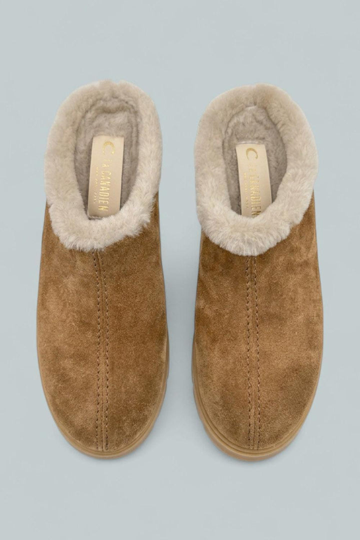 Women’s Eva Clogs - Toffee Suede - 8 - Sandals