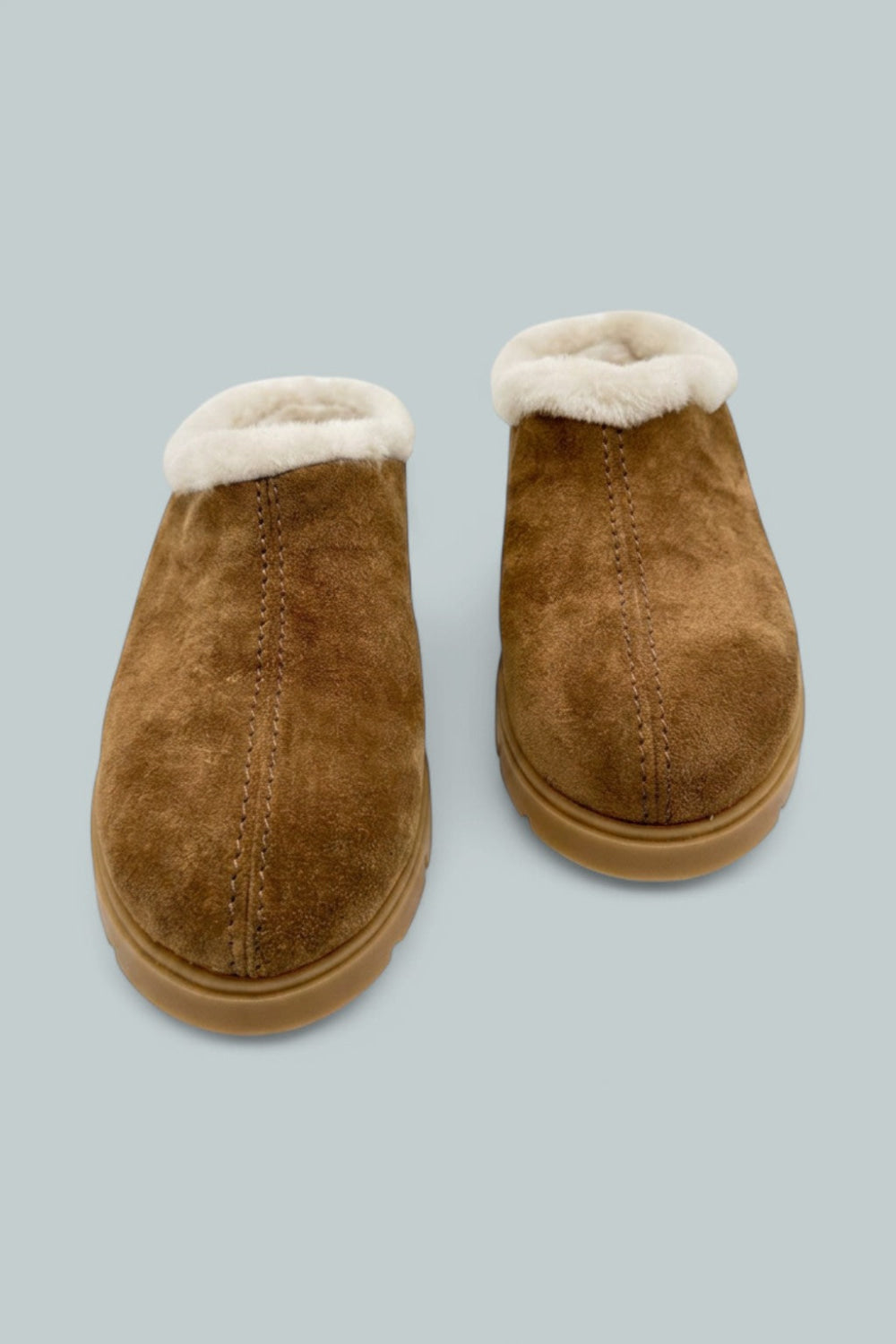 Women’s Eva Clogs - Toffee Suede - 8 - Sandals