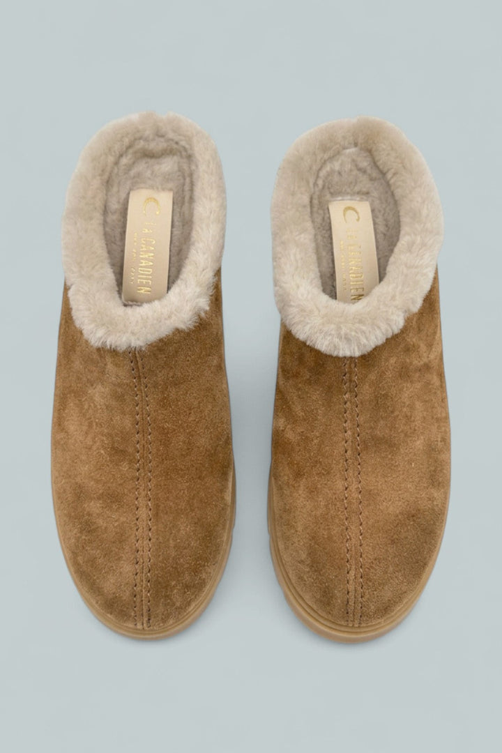 Women’s Eva Clogs - Toffee Suede - 8 - Sandals