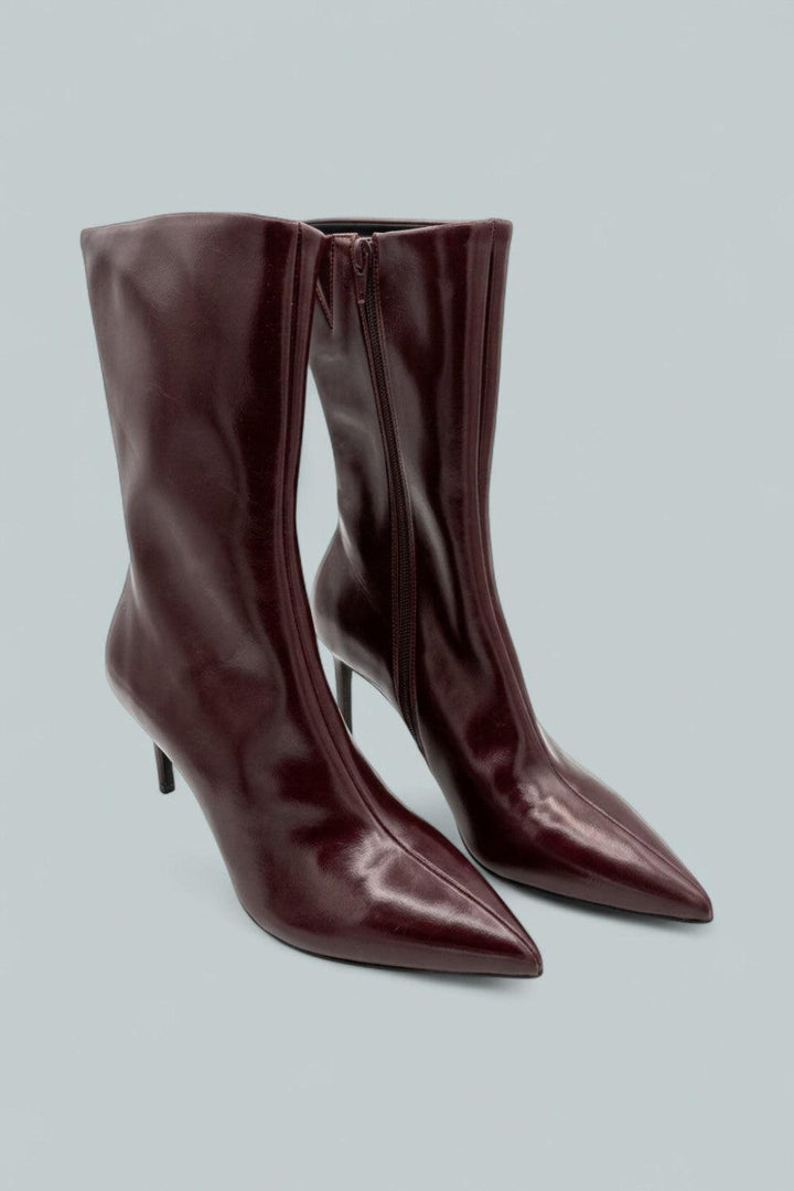 Women’s Everynight Pointed Toe Boots - Dkwinwax - 10 - Boot