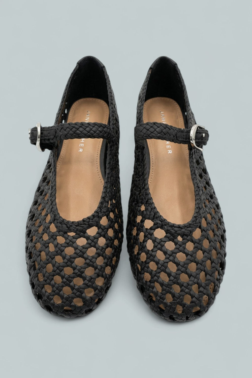 Women’s Evonna Flats - Black 001 Leather - Mary Jane